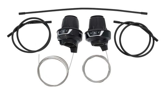Shimano Tourney SL-RS45 Gripshiftset 7V – Maat 3x7V
