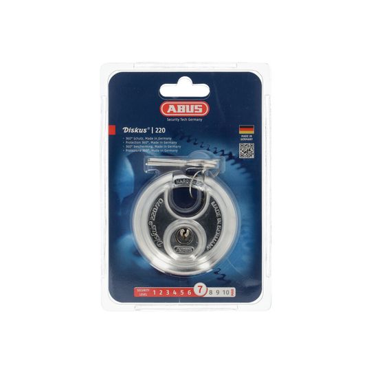 Abus Diskus 220 Hangslot 70mm – Maat 70mm