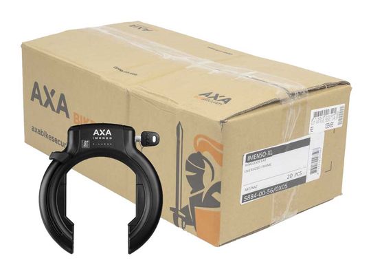 AXA Imenso X-Large Ringslot Zwart – 92mm