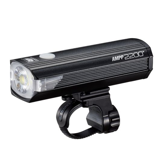 Cateye AMPP2200 HL-EL2200RC Koplamp - Zwart