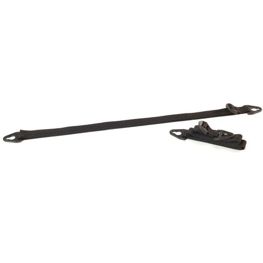 Burley Travoy Spanbanden Zwart - Fietskar Accessoire