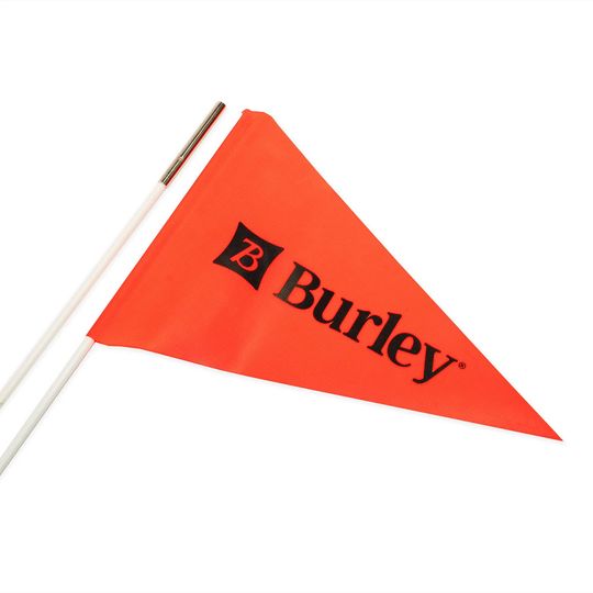 Burley Veiligheidsvlag Oranje voor Fietskar