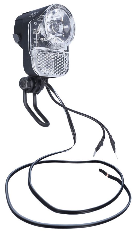 AXA Pico 30 Switch Koplamp met Beugel - Zwart