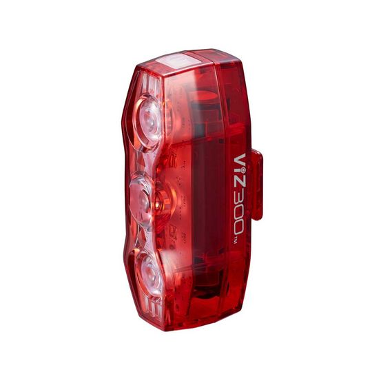 Cateye ViZ300 TL-LD810N-R USB Achterlicht - Zwart