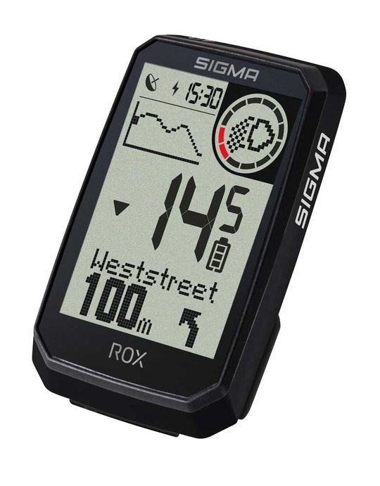 Sigma Rox 4.0 Endurance GPS HR Fietscomputer – Zwart