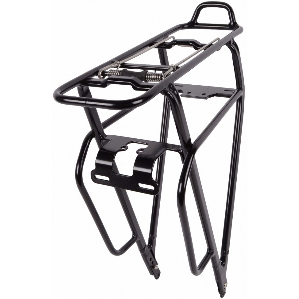 AtranVelo E-Max Steps Achterdrager 26-28" Aluminium Zwart