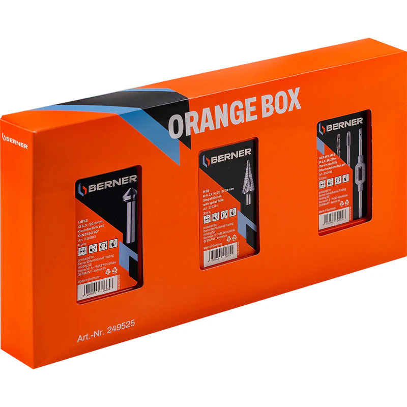 Berner metaalbewerkingset Orange Box