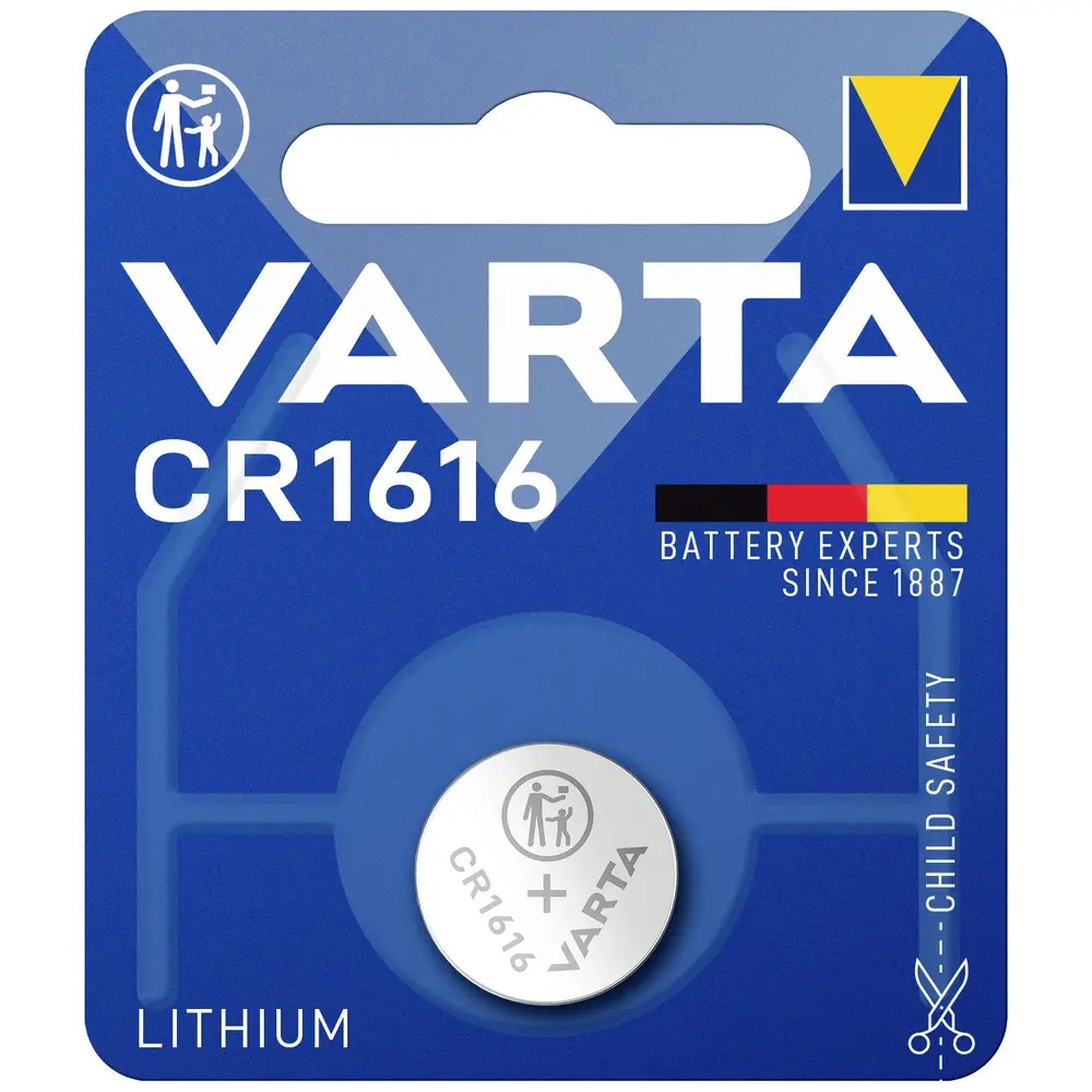 Varta CR1616 Lithium Knoopcelbatterij 3V