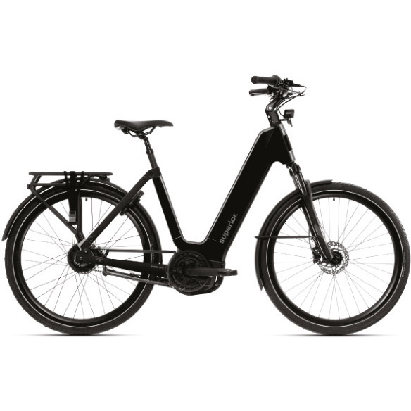 Superior eFARAD 6.5 27.5" E-MTB Gloss/Matte Black – 44cm