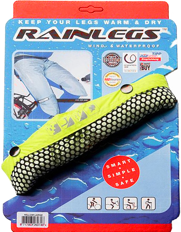 Rainlegs Beenbeschermers Safety Yellow – Maat XL