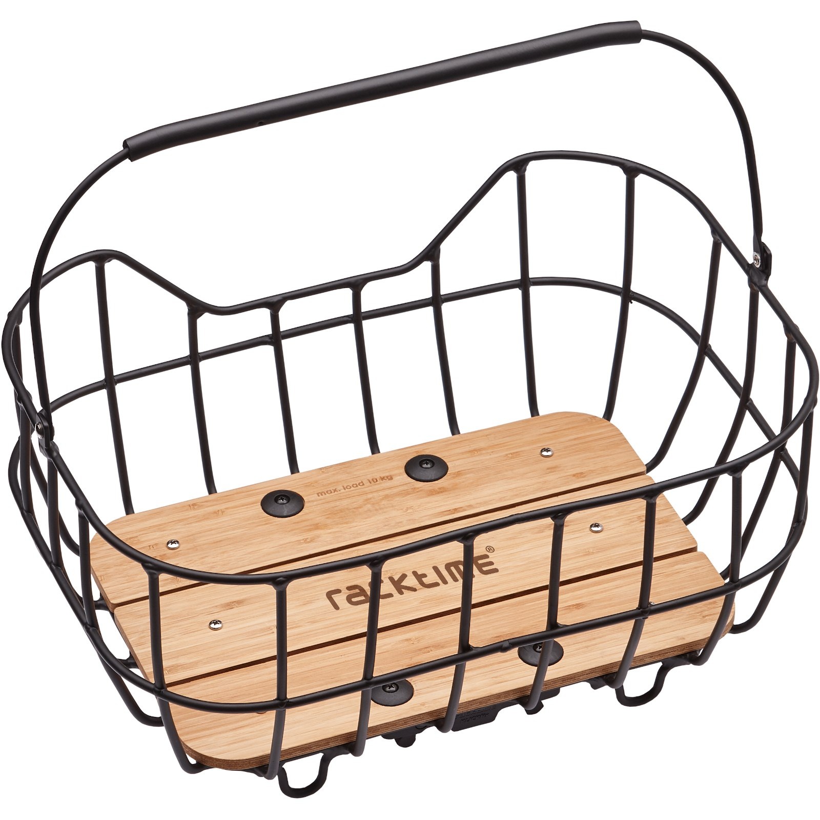 Racktime Baskit Breeze fietsmand zwart