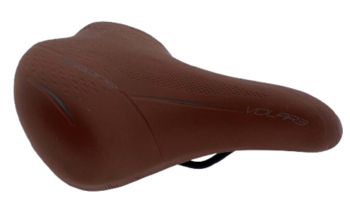 Selle Bassano Volare XXL BigCity Zadel Licht Bruin