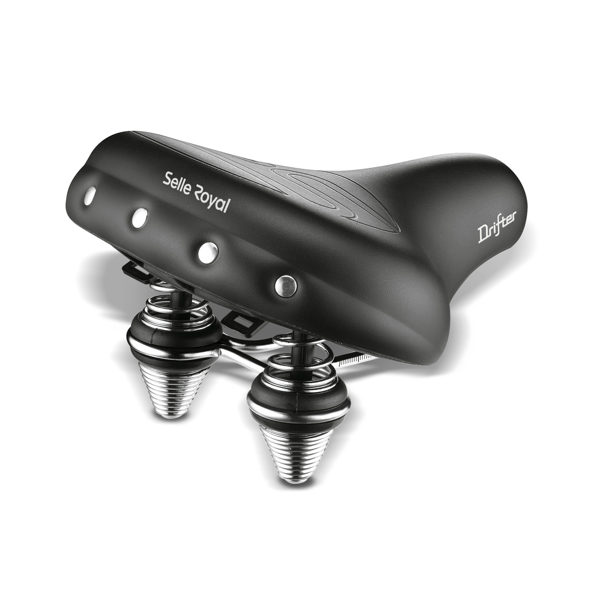 Selle Royal Drifter Strengtex Stracciatella Zadel - Zwart